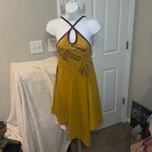 NWT Free People strappy, backless, dress , sz XS